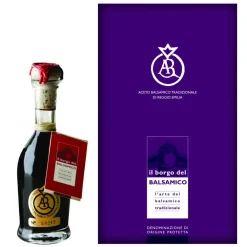 Il Borgo del Balsamico - Traditional Balsamic Vinegar of Reggio Emilia D.O.P. - 25 Years - Gold Stamp / Extra-Old - Avvenice^ Oil & Vinegar