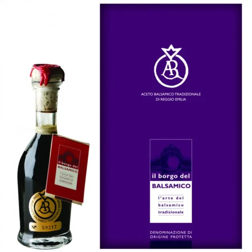 Il Borgo del Balsamico - Traditional Balsamic Vinegar of Reggio Emilia D.O.P. - 25 Years - Gold Stamp / Extra-Old - Avvenice^ Oil & Vinegar