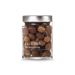 Il Bottaccio - Black Leccino Olives in Brine - Olives - Tuscan Extra Virgin Olive Oil - Italian - High Quality - 280 g - Avvenice^ Preserved Foods