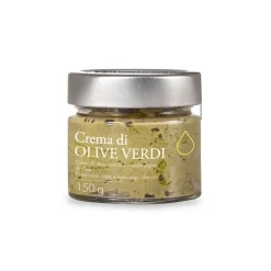 Il Bottaccio - Cream of Green Olives in Extra Virgin Olive Oil - Creams and Pates - Tuscany - Italian - High Quality - 150 g - Avvenice^ Preserved Foods