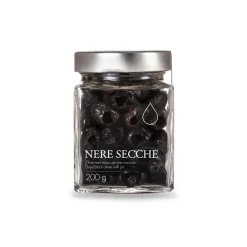 Il Bottaccio - Dried Black Olives - Olives - Italian - High Quality - 200 g - Avvenice