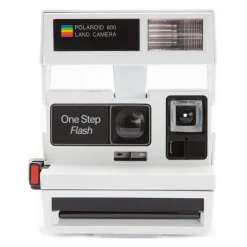Impossible Polaroid - 600 Camera One Step - White Limited Edition - Polaroid 600 Type Impossible Camera - Avvenice