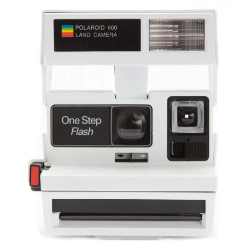 Impossible Polaroid - 600 Camera One Step - White Limited Edition - Polaroid 600 Type Impossible Camera - Avvenice