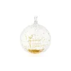 Ivana Ciabatti - Christmas Ball - Gold Limited Edition - Precious Blown Glass Sphere - Handmade in Italy - Home Luxury - Avvenice