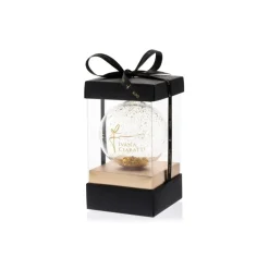 Ivana Ciabatti - Christmas Ball - Gold Limited Edition - Precious Blown Glass Sphere - Handmade in Italy - Home Luxury - Avvenice