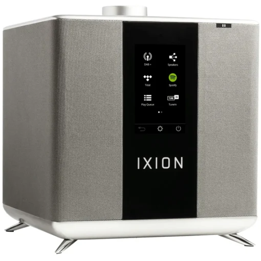 Ixion Audio - Maestro MKII - Grey - Multiroom Speaker - WLAN Multi-Room - Airplay, Stereo, Bluetooth, Wireless, WiFi - Avvenice^ Audio