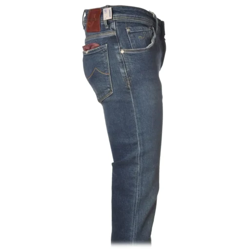 Jacob Coh\u00ebn Jacob Cohën - 5 Pockets Jeans Slim Fit - Medium Denim - Trousers - Made in Italy - Luxury Exclusive Collection - Avvenice