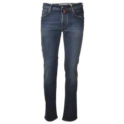 Jacob Coh\u00ebn Jacob Cohën - 5 Pockets Jeans Slim Fit - Medium Denim - Trousers - Made in Italy - Luxury Exclusive Collection - Avvenice
