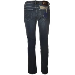 Jacob Coh\u00ebn Jacob Cohën - 5 Pockets Jeans Straight Leg - Medium-Light Denim - Trousers - Made in Italy - Luxury Exclusive Collection - Avvenice