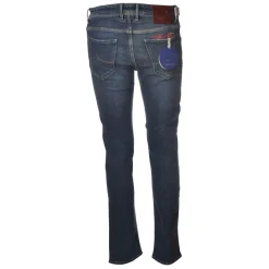 Jacob Coh\u00ebn Jacob Cohën - 5 Pockets Jeans Slim Fit - Medium Denim - Trousers - Made in Italy - Luxury Exclusive Collection - Avvenice