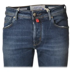 Jacob Coh\u00ebn Jacob Cohën - 5 Pockets Jeans Slim Fit - Medium Denim - Trousers - Made in Italy - Luxury Exclusive Collection - Avvenice