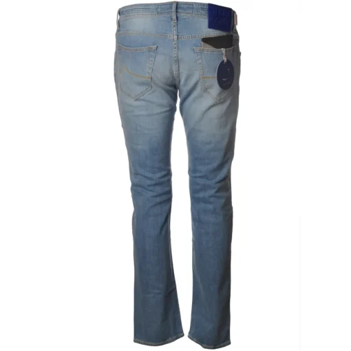 Jacob Coh\u00ebn Jacob Cohën - 5 Pockets Jeans Straight Leg - Light Denim - Trousers - Made in Italy - Luxury Exclusive Collection - Avvenice^ Trousers