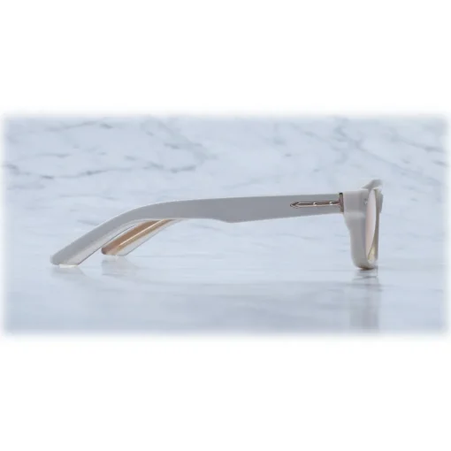 Avvenice Jacques Marie Mage - Sandro Off White - Limited Edition - White Yellow - Jacques Marie Mage Eyewear -^ Sunglasses & Eyewear