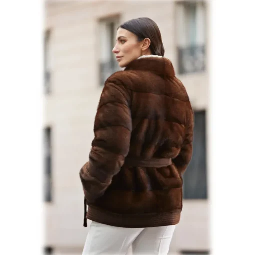 Jade Montenapoleone - Betty Mink Fur - Fur Coat - Luxury Exclusive Collection - Avvenice