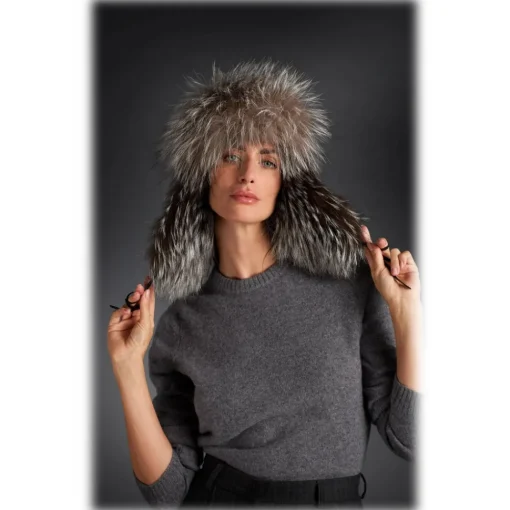 Jade Montenapoleone - Masha Hat - Fur Coat - Luxury Exclusive Collection - Avvenice