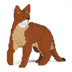 Jekca - Abyssinian Cat 01S - Lego - Sculpture - Construction - 4D - Brick Animals - Toys - Avvenice^ Games