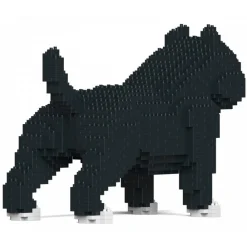Jekca - American Bully 01-M02 - Big - Lego - Sculpture - Construction - 4D - Brick Animals - Toys - Avvenice^ Games