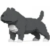 Jekca - American Bully 01S-M03 - Lego - Sculpture - Construction - 4D - Brick Animals - Toys - Avvenice^ Games