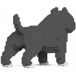 Jekca - American Bully 01S-M03 - Lego - Sculpture - Construction - 4D - Brick Animals - Toys - Avvenice^ Games