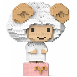 Jekca - Aries 01 - Big - Lego - Sculpture - Construction - 4D - Brick Animals - Toys - Avvenice^ Games