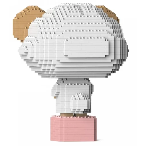 Jekca - Aries 01S - Lego - Sculpture - Construction - 4D - Brick Animals - Toys - Avvenice^ Games