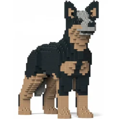 Jekca - Australian Cattle Dog 01-M01 - Big - Lego - Sculpture - Construction - 4D - Brick Animals - Toys - Avvenice