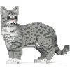 Jekca - Australian Mist 01S-M02 - Lego - Sculpture - Construction - 4D - Brick Animals - Toys - Avvenice^ Games