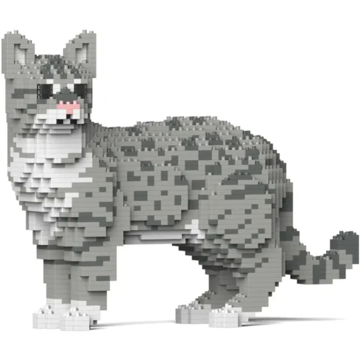 Jekca - Australian Mist 01S-M02 - Lego - Sculpture - Construction - 4D - Brick Animals - Toys - Avvenice^ Games