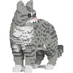 Jekca - Australian Mist 01S-M02 - Lego - Sculpture - Construction - 4D - Brick Animals - Toys - Avvenice^ Games