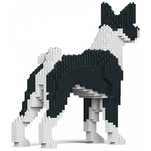 Jekca - Basenji 01-M02 - Big - Lego - Sculpture - Construction - 4D - Brick Animals - Toys - Avvenice^ Games