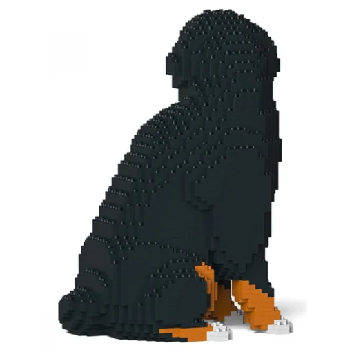 Jekca - Bernese Mountain Dog 05S - Lego - Sculpture - Construction - 4D - Brick Animals - Toys - Avvenice^ Games