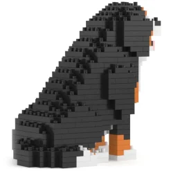 Jekca - Bernese Mountain Dog Mini 01 - Big - Lego - Sculpture - Construction - 4D - Brick Animals - Toys - Avvenice^ Games