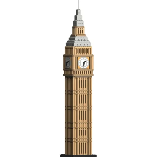 Jekca - Big Ben 01S - Lego - Sculpture - Construction - 4D - Brick Animals - Toys - Avvenice^ Games