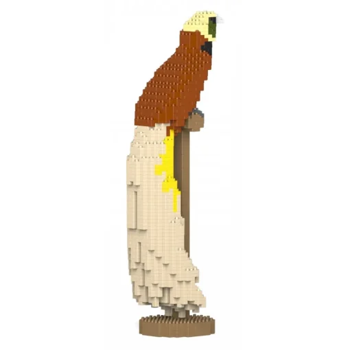 Jekca - Bird-of-Paradise 01S - Lego - Sculpture - Construction - 4D - Brick Animals - Toys - Avvenice