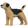 Jekca - Border Terrier 01S-M01 - Lego - Sculpture - Construction - 4D - Brick Animals - Toys - Avvenice^ Games