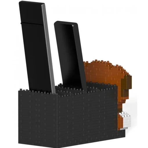 Jekca - Boxer Remote Control Rack 01S - Lego - Sculpture - Construction - 4D - Brick Animals - Toys - Avvenice^ Games
