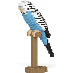 Jekca - Budgie 01S-M02 - Lego - Sculpture - Construction - 4D - Brick Animals - Toys - Avvenice^ Games