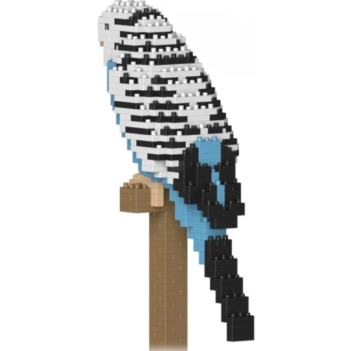 Jekca - Budgie 01S-M02 - Lego - Sculpture - Construction - 4D - Brick Animals - Toys - Avvenice^ Games