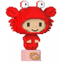 Jekca - Cancer 01S - Lego - Sculpture - Construction - 4D - Brick Animals - Toys - Avvenice^ Games