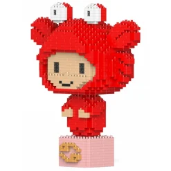 Jekca - Cancer 01S - Lego - Sculpture - Construction - 4D - Brick Animals - Toys - Avvenice^ Games