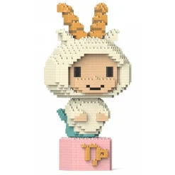 Jekca - Capricorn 01S - Lego - Sculpture - Construction - 4D - Brick Animals - Toys - Avvenice^ Games