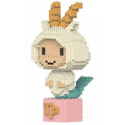 Jekca - Capricorn 01S - Lego - Sculpture - Construction - 4D - Brick Animals - Toys - Avvenice^ Games