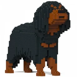 Jekca - Cavalier King Charles Spaniel 01-M04 - Big - Lego - Sculpture - Construction - 4D - Brick Animals - Toys - Avvenice^ Games