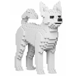 Jekca - Chihuahua 01-M03 - Big - Lego - Sculpture - Construction - 4D - Brick Animals - Toys - Avvenice^ Games