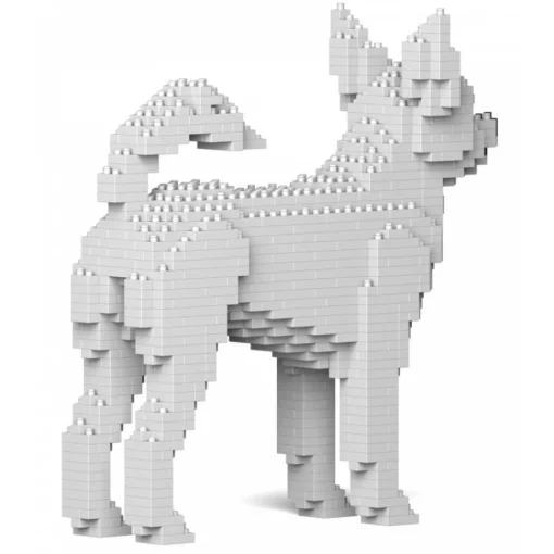 Jekca - Chihuahua 01-M03 - Big - Lego - Sculpture - Construction - 4D - Brick Animals - Toys - Avvenice^ Games