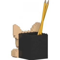 Jekca - Chihuahua Pencil Cup 01S - Lego - Sculpture - Construction - 4D - Brick Animals - Toys - Avvenice^ Games