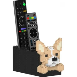 Jekca - Chihuahua Remote Control Rack 01S - Lego - Sculpture - Construction - 4D - Brick Animals - Toys - Avvenice^ Games