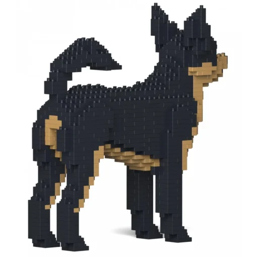 Jekca - Chihuahua 01S-M02 - Lego - Sculpture - Construction - 4D - Brick Animals - Toys - Avvenice^ Games