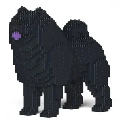 Jekca - Chow Chow 01S-M02 - Lego - Sculpture - Construction - 4D - Brick Animals - Toys - Avvenice^ Games