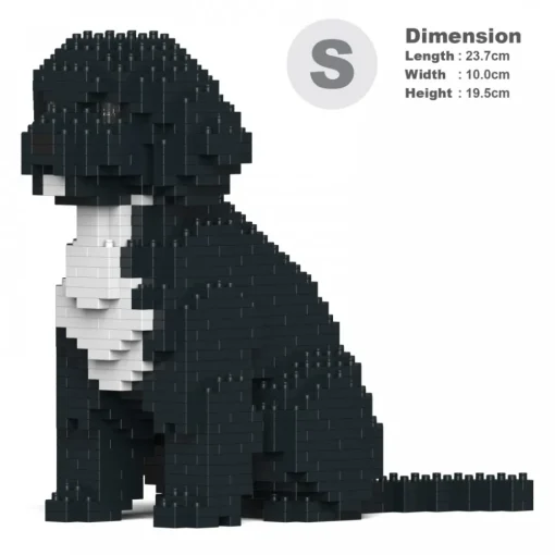 Jekca - Cockapoo 01S-M03 - Lego - Sculpture - Construction - 4D - Brick Animals - Toys - Avvenice^ Games